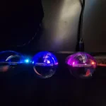 RGB Tube Clock LED Glows IPS Color Screen photo review