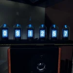 RGB Tube Clock LED Glows IPS Color Screen photo review